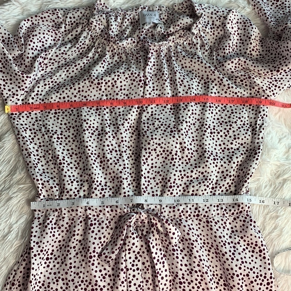 Misa Los Angeles Nehda Dotted Mini Dress - Picture 10 of 11